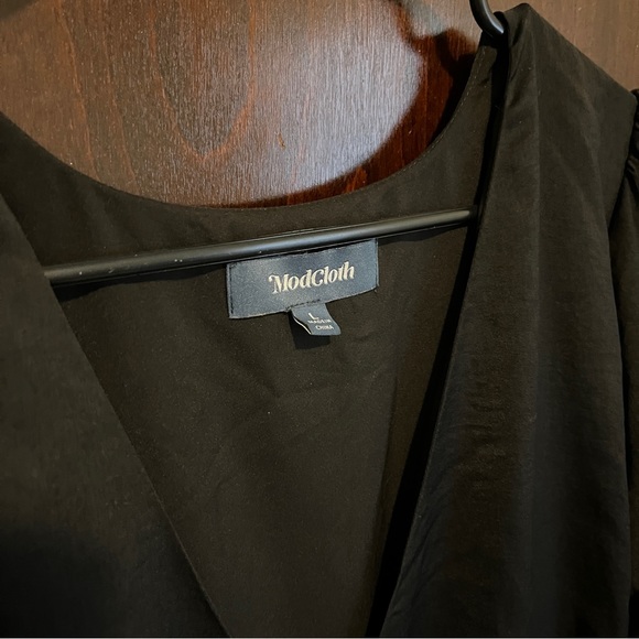 ModCloth Silky Wrap Dress - Picture 2 of 3